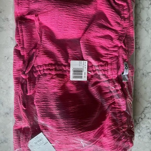 SO‎ junior plus size 3x smocked cutout minidress NWT - Picture 3 of 3